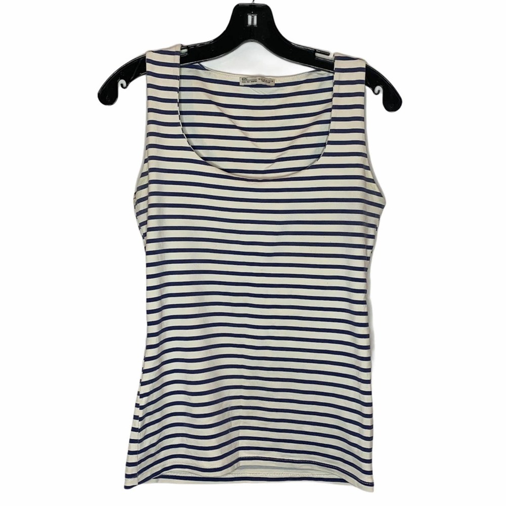 Zara W/B stripped Tank Top Medium